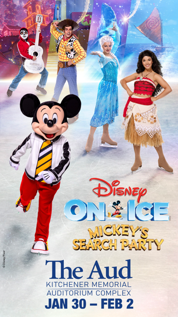 Disney On Ice:2025 冰上迪斯尼安省Kitchener巡演